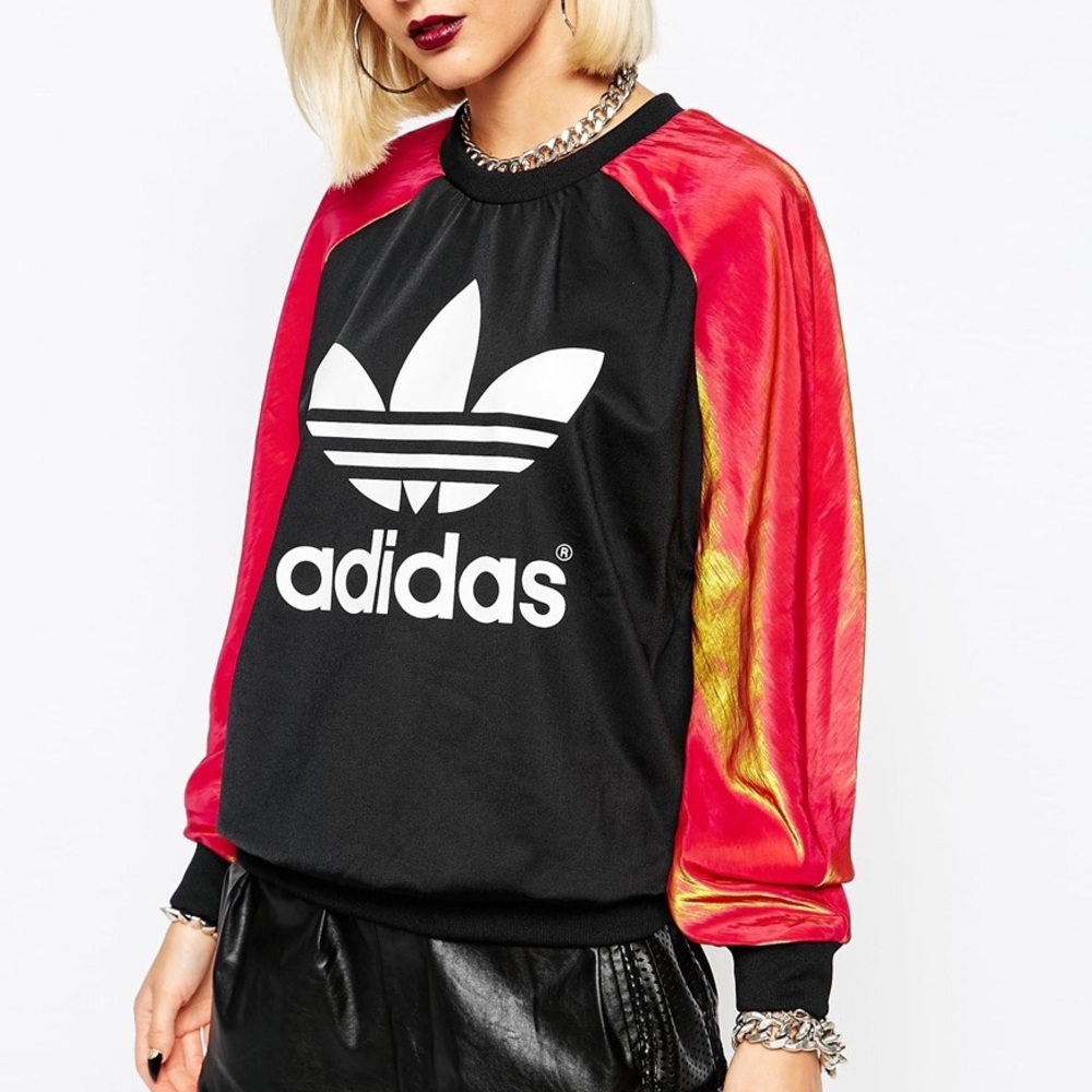 Adidas Rita Ora Red Originals Crew Neck